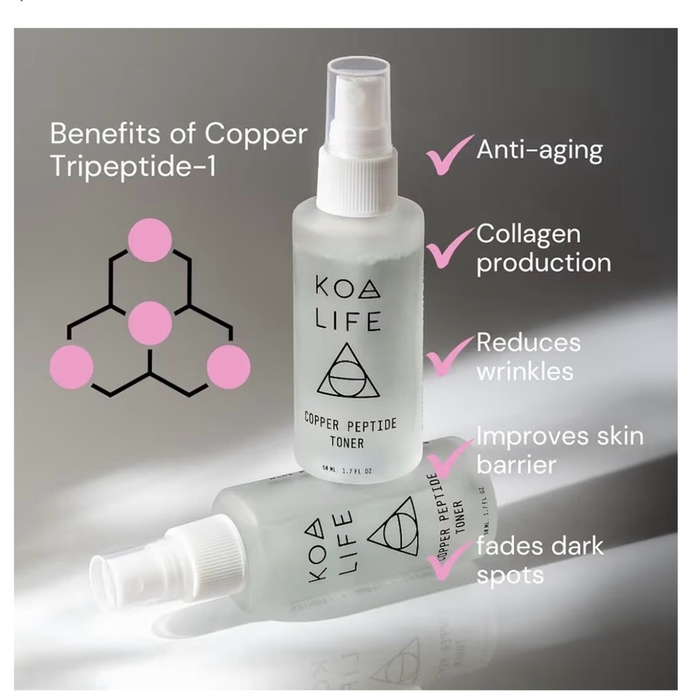 KOA LIFE Cooper Peptide Toner - Picture 2 of 10
